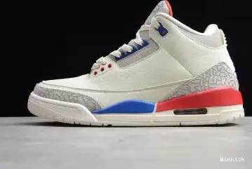 Retro International Flight 3 Air Jordan AJ3136064-140 0704